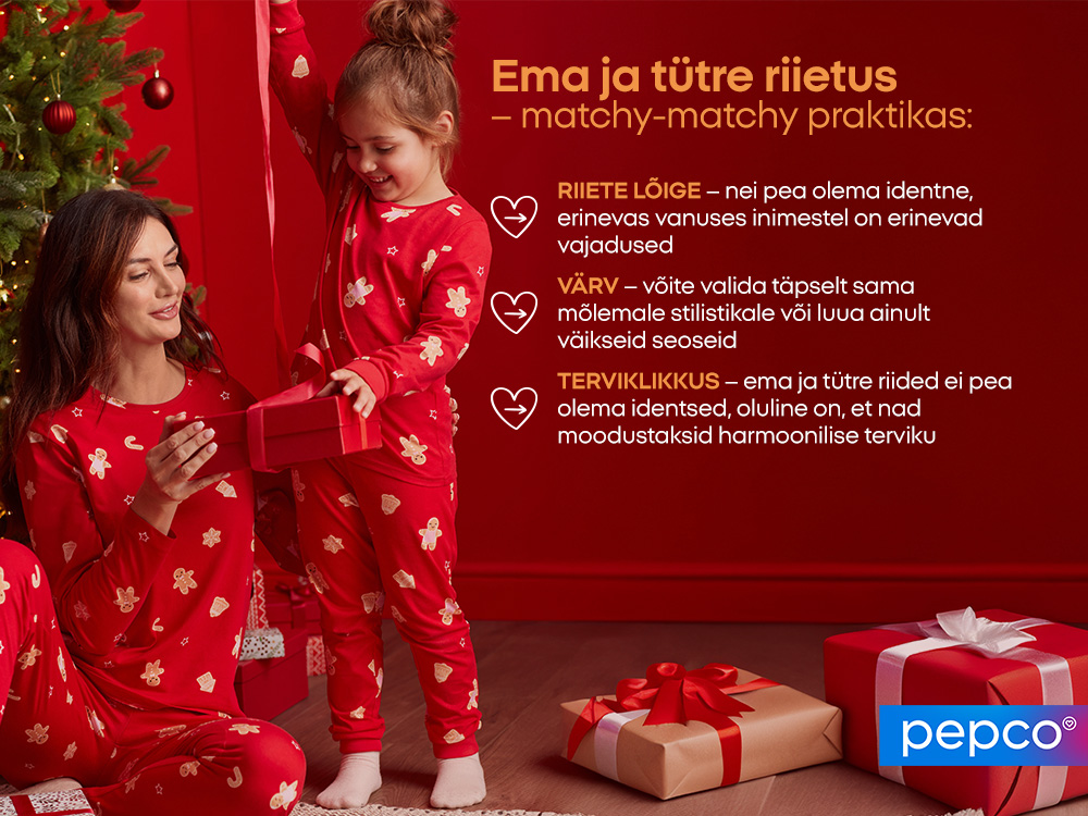 Ema ja tütre riietus - matchy-matchy praktikas