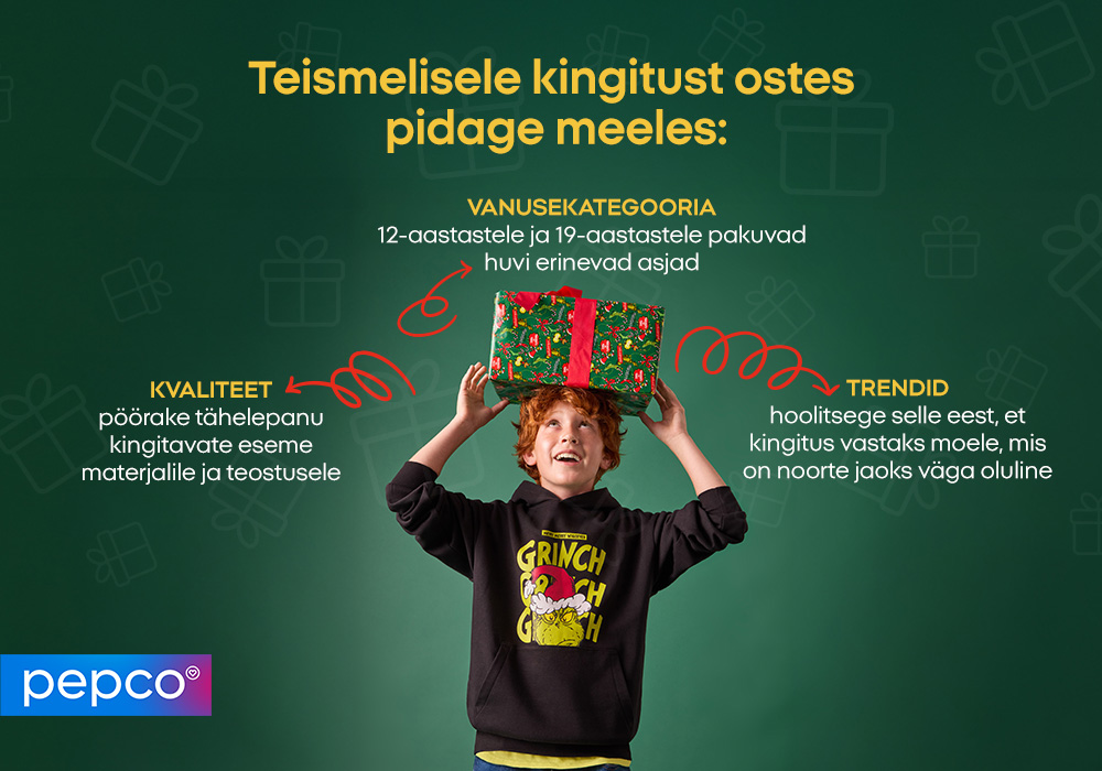 Teismelisele kingitust ostes pidage meeles